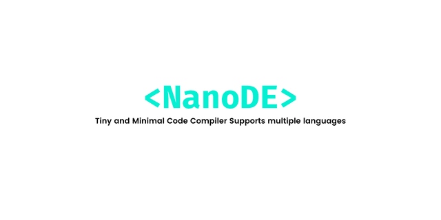 NanoDe - An Online Code Compiler